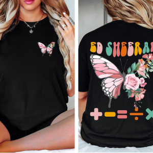 Butterfly Tshirt, The Mathematics World Tour Shirt, Custom Tshirt, Country Music Fan Shirt, 2023 Concert Shirt, Butterfly Equals Tour shirts