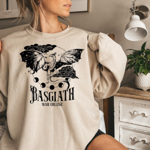 Basgiath War College Dragon Rider Shirt, Fourth Wing Shirt, The Empyrean Series, Violet Sorrengail Xaden Riorson, Fantasy Bookish, Gifts her