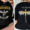 I Had The Time Of My Life Fighting Dragons With You Quote Shirt, Fourth Wings Tee Tops Unisex Hoodie