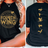 Vintage Basgiath War College  SWeatShirt, Fourth Wing T-Shirt, Dragon Rider Violet Sorrengail Xaden Riorson Bookish The Empyrean Series