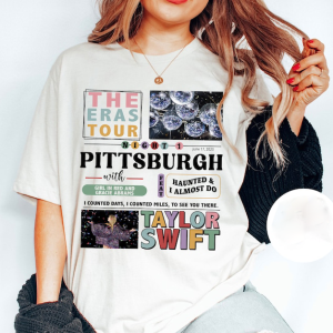 Retro Eras Pittsburgh Shirt, Pittsburgh Night 1 Shirts, The Eras Tour Set List, Ts Pittsburgh Shirt, Eras Pittsburgh Merch, Ts Pittsburgh