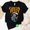 Greta Van Fleet Shirt Floral Retro Greta Van Fleet, Greta Van Fleet Shirt Music Concert Shirt, Greta Van Fleet Shirt, Greta Van Fleet Merch