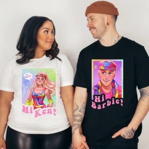 Barbie and Ken Couples Matching T-Shirt, Barbie T-Shirt, Ken Shirt