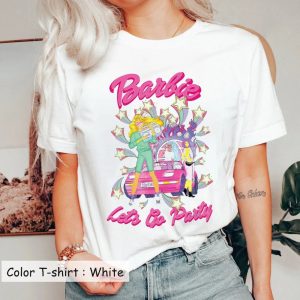 Retro Come On BARBIE Let’s Go Party Shirt, Barbie Shirt, Vintage Doll Shirt, Party Girls Shirt, Bachelorette Party Shirt