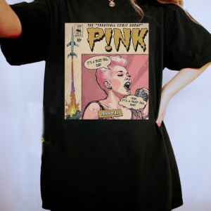 P!nk Pink Singer Summer Carnival 2023 Tour T-Shirt, Trust fall Album Shirt, Pink Tour Shirt