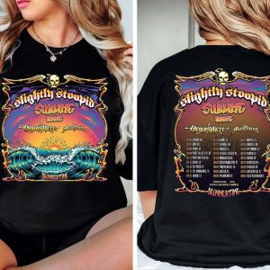 Slightly Stoopid and Sublime With Rome Summertime 2023 Tour T-Shirt, Sublime Tour 2023 T-Shirt, 2023 Music Tour Shirt, Shirt For Fans