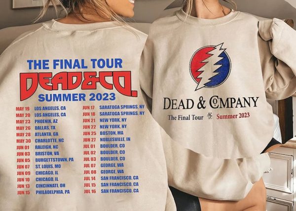 Dead and Company The Final 2023 Summer Tour Shirt, Dead and Company Tour Shirt