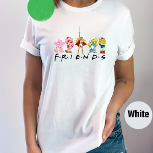 Friends Shirt, Cartoon T-Shirt, Vintage Cartoon Friends Nostalgia Shirt, 80’s T-Shirt, 80’s Cartoons T-Shirt, Friends Nostalgia