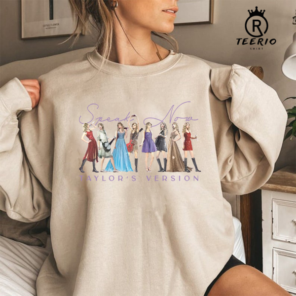 Speak Now Taylor Version Eras Sweatshirt, Speak Now Trend Shirt, Concert Shirt, Fan Shirt