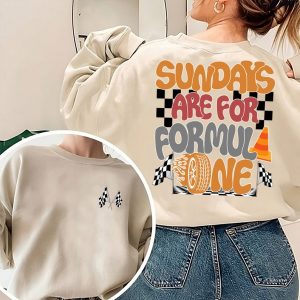 Sundays Are For Fomula 1 Sweatshirt, Aesthetic Racing Sweatshirt, Fomula 1 Sundays Sweatshirt, Fomula 1 Gifts, Race Hoodie, Racing Girl