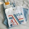 USA Womens Soccer Logo Shirt, Usa Shirt, American Shirt, USA National Soccer Team Shirt, 4th Of July Flag, Champions America Soccer Team