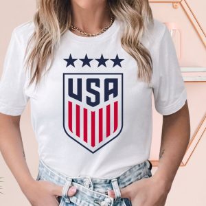 USA Womens Soccer Logo Shirt, Usa Shirt, American Shirt, USA National Soccer Team Shirt, 4th Of July Flag, Champions America Soccer Team