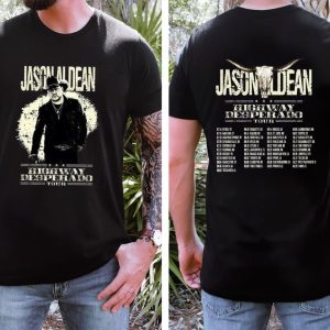 Jason Aldean, Jason Aldean Highway Desperado Tour 2023 T-Shirt, Jason Aldean Shirt, Highway Desperado Tour,Country Music Shirt,Gift For Fans