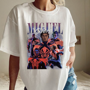 Miguel O’Hara Vintage Shirt, Spider-man 2099 Graphic Shirt, Across the Spider-Verse Tee, Spider-man Spunk T-Shirt, Marvel Hero Shirt