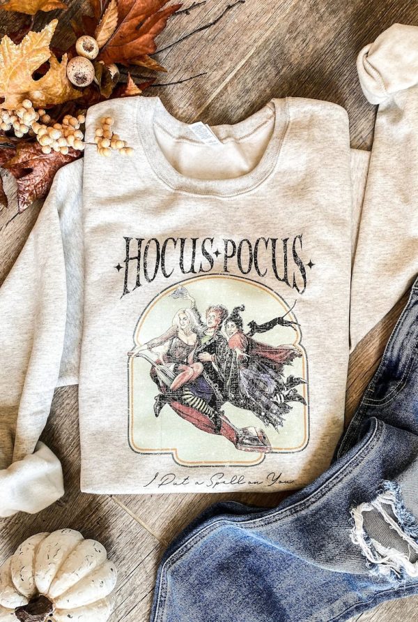 Hocus Pocus sweatshirt, Sanderson Sisters Sweatshirt, Halloween Witches, Halloween Party Sweatshirt, Fall Sweatshirt