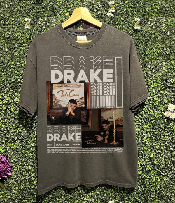 Drake 90s Vintage Shirt, Drake Merch Tshirt, Drake Take Care Shirt, Drake Take Care Unisex Shirt, Hiphop Tee, Rapper Tee, Graphic Unisex Tee