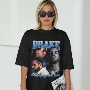 Drake TShirt Merch, Drake Rapper Fan gift, Trending Shirt, Vintage Bootleg, Hip Hop Tshirt, Fan Gift Tee