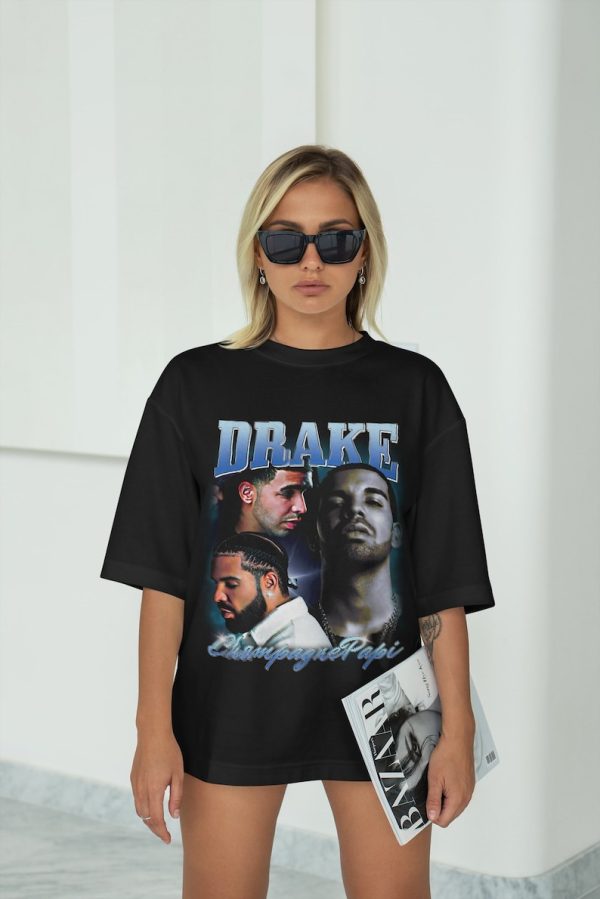 Drake TShirt Merch, Drake Rapper Fan gift, Trending Shirt, Vintage Bootleg, Hip Hop Tshirt, Fan Gift Tee