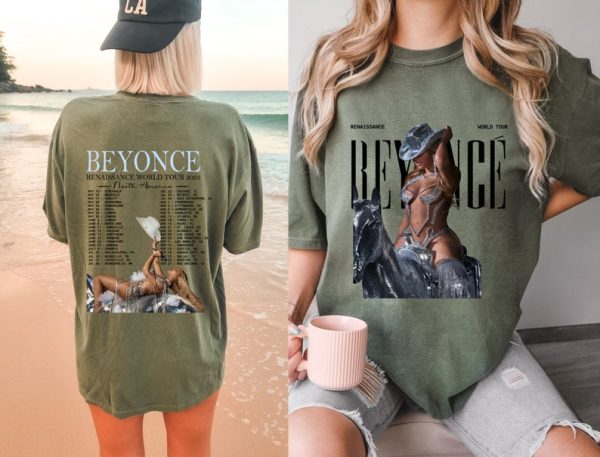 Beyoncé Renaissance World Tour Merch Beyoncé Renaissance World Tour T-shirt Renaissance World Tour Beyoncé 2023 Renaissance