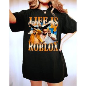 Life Is Roblox Shirt, DJ Khaled T-Shirt, DJ Khaled Life Is Roblox, DJ Khaled Fan Gift