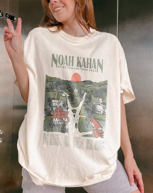 Stick Season Tour 2023 Noah Kahan Shirt, Noah Kahan Folk Pop, Country Music, Vintage Noah Kahan Stick Season Shirt.