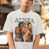 Alicia Keys World Tour Unisex Jersey T-Shirt. Front Side Only Alicia Keys Tee. Alicia Keys Gift Ideas.