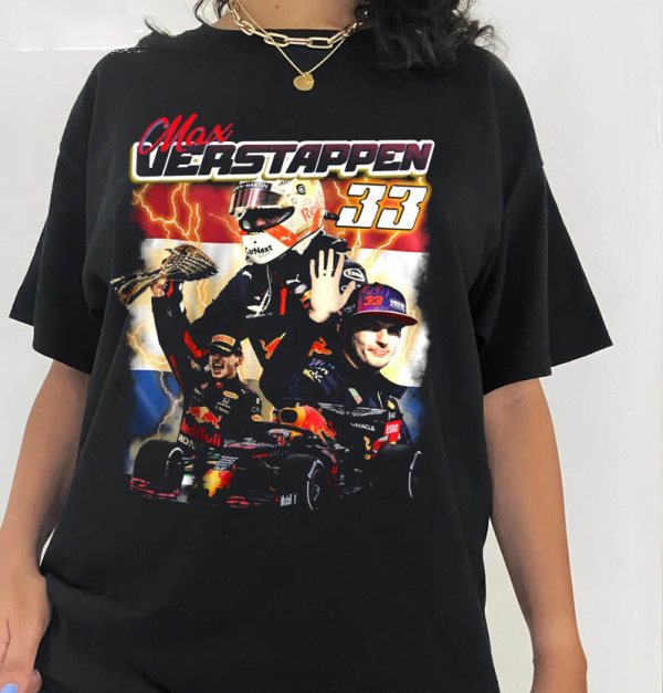 Vinntage 90s Max Verstappen T-Shirt, Max Verstappen Shirt, Max Verstappen Sweatshirt, Formula Racing Shirt, Gift For Her, Gift For Him