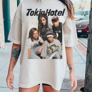 Vintage Tokio Hotel Band Shirt, Trendy Music Unisex T-shirt Unisex Hoodie