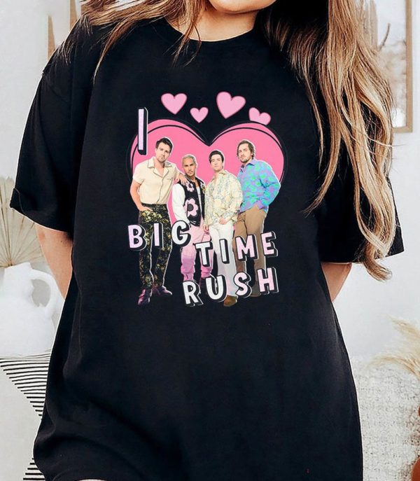 Vintage Big Time Rush Shirt, Big Time Rush Shirt, Big Time Rush Tour Shirt, Big Time Rush Band Fan Shirt, Big Time Rush 2023 Concert Shirt