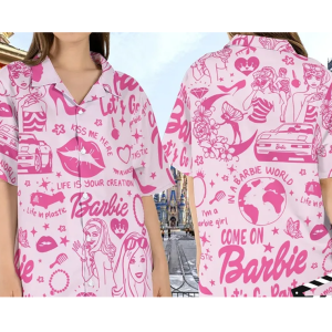 Come On Barbie Let’S Go Party Hawaiian Shirt, Barbie Shirt, Barbie Doll Shirt, Barbie Girls, Party Girls Shirt, Birthday Party Shirt