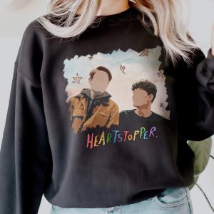 Nick And Charlie Unisex Sweatshirt| LGBTQ Shirt| Movies Sweatshirt| Hi Leaves Sweatshirt| Kit Connor