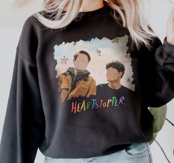 Nick And Charlie Unisex Sweatshirt| LGBTQ Shirt| Movies Sweatshirt| Hi Leaves Sweatshirt| Kit Connor