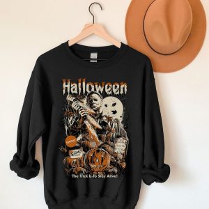 Vintage Myers Halloween Shirt | Retro Horror Movies Shirt | Halloween Tee | Friday the 13th Horror | Halloween Horror Movie Sweatshirt