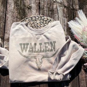 Retro Wallen sweatshirt | Vintage Wallen sweatshirt | Wallen western Crewneck