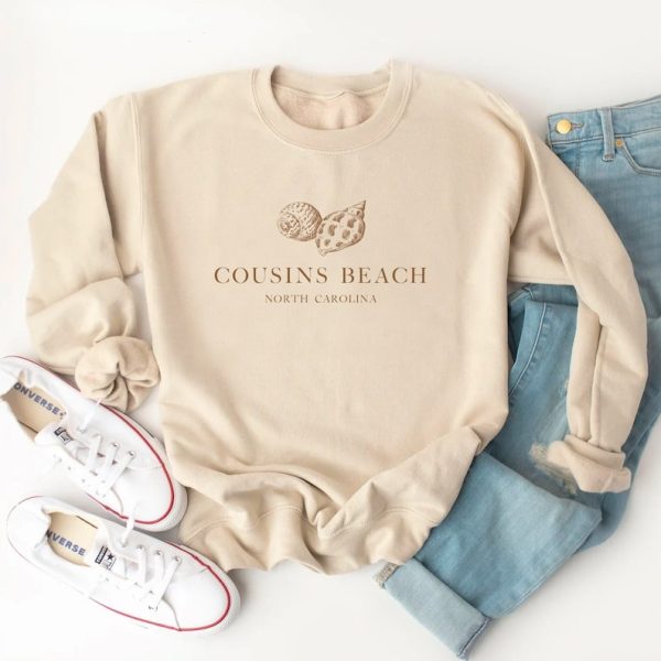 Cousins Beach North Carolina Shirt | Cousins Beach Crewneck | Summer Pretty Sweatshirt | Summer Vacation Shirt | Cousins Summer Shirt