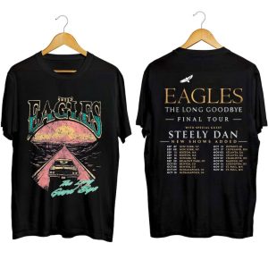 The Eagles The Long Goodbye Tour 2023 Shirt, The Eagles Band Fan Shirt, The Long Goodbye 2023 Concert Shirt, Eagles Finals Tour Shirt