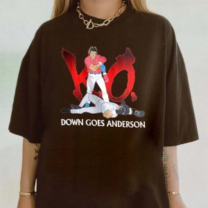 Down Goes Anderson shirt, Jose Ramirez vs Tim Anderson Tshirt, Funny Meme Boxing tee, Trending event sweater, Hoodie