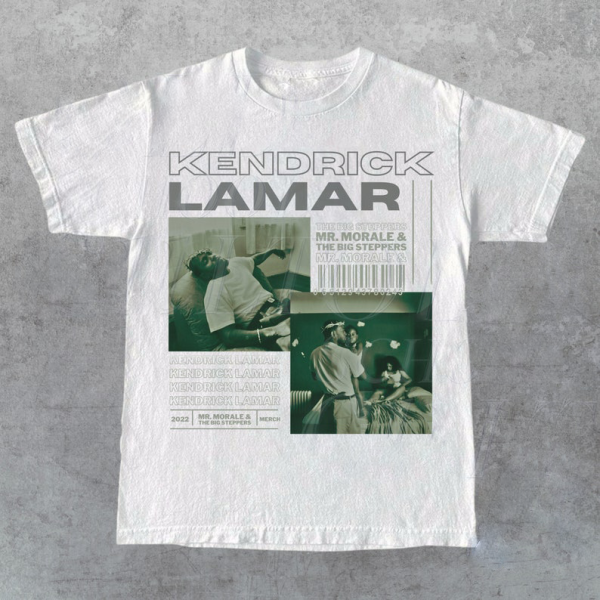 Kendrick Lamar Vintage 90s Inspired T-Shirt | Retro Y2k Graphic Unisex Shirt | Kendrick Lamar Merch | Oversize Brown Tee | Cute Gift