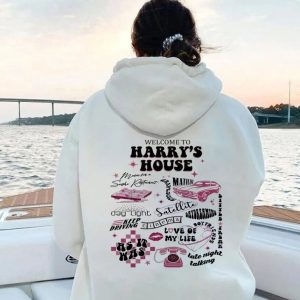 Harry Styles Love on Tour 2023 Hoodie | Harry Styles Merch, Harry Styles Gifts, Welcome To Harrys House | Y2K Aesthetic Pullover