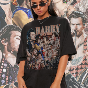 Harry Styles Bootleg Shirt – Harry Styles Vintage Shirt – Love On Tour 90s Vintage Graphic Tees Gifts For Men Women Unisex T-Shirt