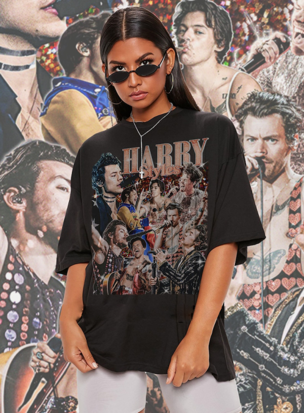 Harry Styles Bootleg Shirt – Harry Styles Vintage Shirt – Love On Tour 90s Vintage Graphic Tees Gifts For Men Women Unisex T-Shirt