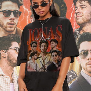 Nick Jonas Shirt, Vintage 90s Nick Jonass Tshirt, Movie Graphic Tee NickJonass Sweatshirt, Nick Jonass Movie Rapper Retro