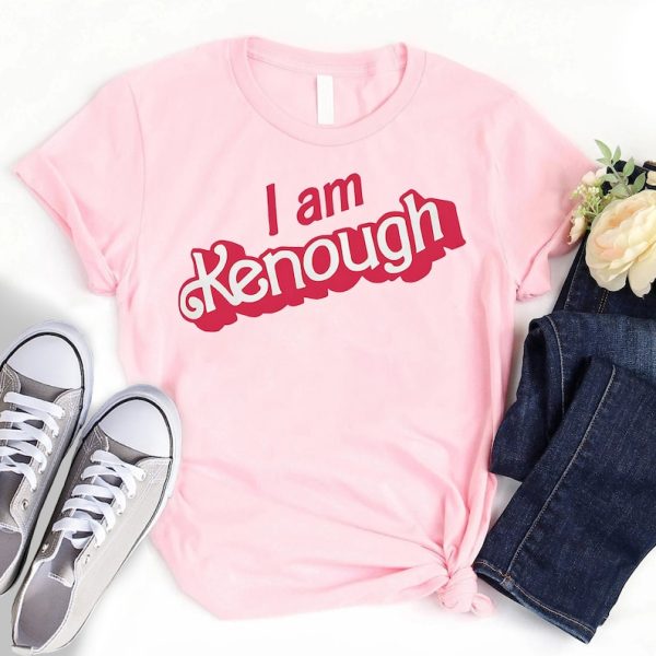 I Am Kenough Shirt, Doll Lover Tee, Trending Movie Long Sleeve, Birthday Gift For Girlfriend, Let’s Go Party Men Women T-Shirt