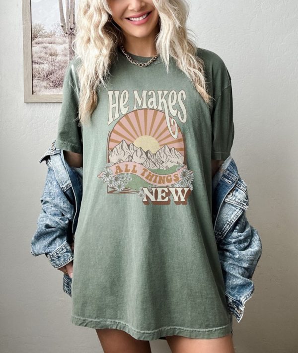 Boho Christian Shirts, Comfort Colors Tees, Jesus Shirt, Christian Shirt, Religious Faith Tee, Bible Verse Shirt, Trendy Christians Tee