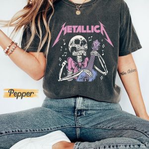 Metallica World Tour 2023 Shirt Metallica Band Shirt Metallica Shirt Metallica Tour T-Shirt Metallica Skull Shirt Music Rock Festival Shirt