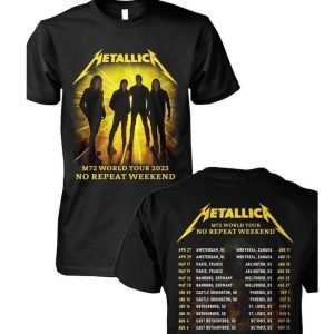 Metallica M72 World Tour 2023 T Shirt