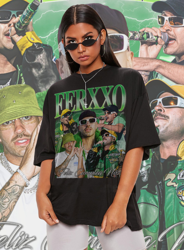 Feliz Cumpleanos Ferxxo T-Shirt – Feid Classic Retro Sweatshirt – Feid 90s Vintage Graphic Tees – Unisex T-Shirt Gifts For Men And Women