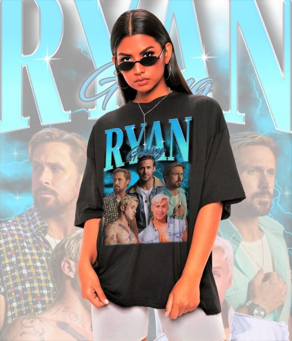 Retro Ryan Gosling Shirt -Ryan Gosling Homage Tshirt,Ryan Gosling Sweatshirt,Ryan Gosling 90s Sweater,Ryan Gosling Hoodie,Ryan Gosling Gift