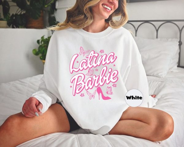 Latina Barbie Shirt, Barbie Tshirt, Doll Baby Sweatshirt, Barbie Birthday Party Girl Hoodie, Come On Barbie Lets Go Party Outfit, Barbie Tee