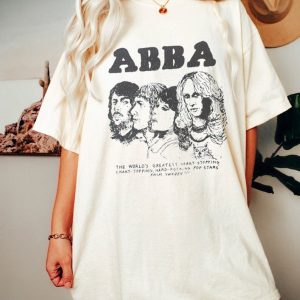 ABBA Shirt, Vintage ABBA Shirt, 1979 Vintage Shirt, Pop Music Shirt, Pop Disco Shirt, Pop Rock T-shirt, Vintage Shirt